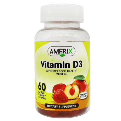 Amerix Vitamin D3 Adult Gummies 60'S