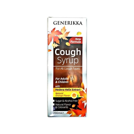 GENERIKKA COUGH SYRUP WITH VIT C 200ml