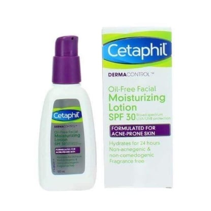 cetaphil dermo control moisturizing 120 ml spf 30