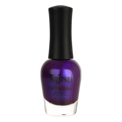 Trind Caring Color Metalic Dark Purple CC310 for beautiful nails 