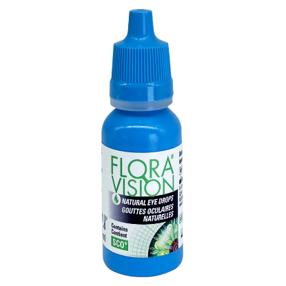 Flora Vision Irritated Eye Drops 15ml for eye allergy