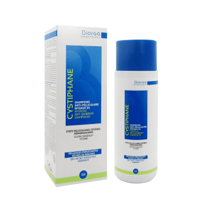 Cystiphane Biorga Intensive Anti-Dandruff DS Shampoo 200 mL to purify the scalp