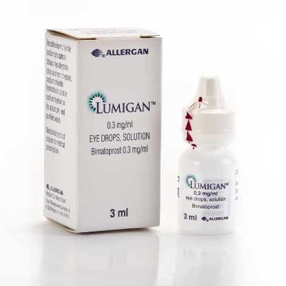 Lumigan 0.3 mg/ml 3ml Eye Drops for Glaucoma treatment
