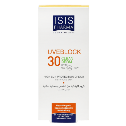 Isis Uveblock 30 Clean Derm Cream 40 mL Isisuv30