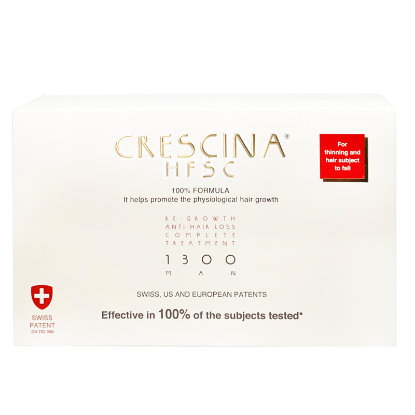 Crescina HFSC 100% 1300 Man TC 10+10 Buy One Get One 50% OFF Offer Package