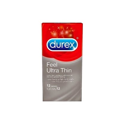 Durex Ultra Thin Feel Condoms 12'S
