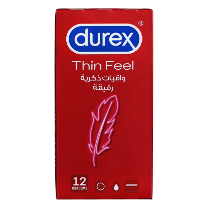 Durex Thin Feel Condoms 12'S