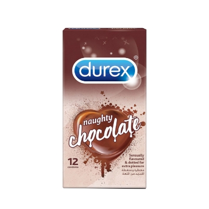 Durex Sensual Chocolate Condoms 12'S