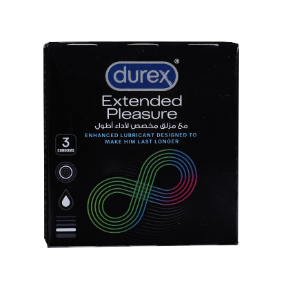 Durex Extended Pleasure Condoms 3'S