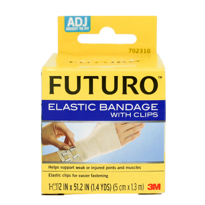 Futuro Hand Elastic Bandage With Clips 5cm* 1.3m 