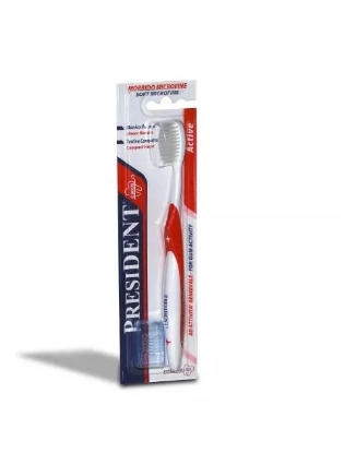 President Active Toothbrush Soft 1 Pc