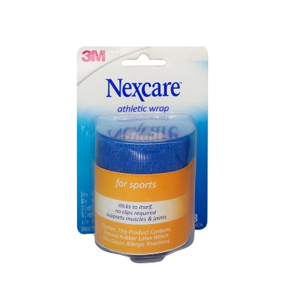 Nexcare Athletic wrap 3 INCH Blue
