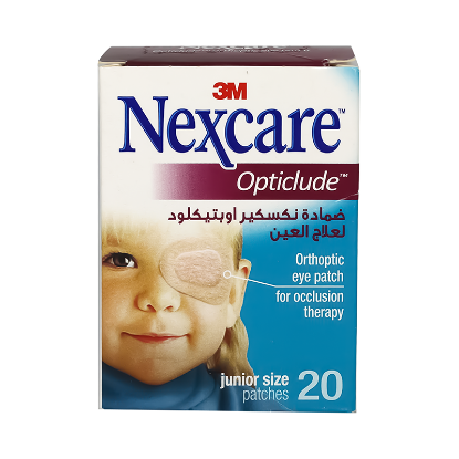Nexcare Opticlude Orthoptic Junior Eye Patch 20'S 