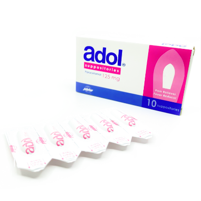 Adol 125Mg Suppositeries 10