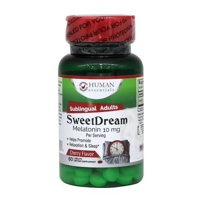 Human Essentials Sweet Dream Melatonin 10 mg Sublingual Tabs 60'S