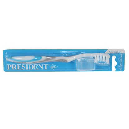 President Sensitive Toothbrush Soft - Medium 1 Pc