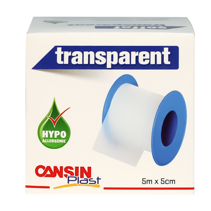 Cansin Plast Transparent Plaster 5m X 5cm