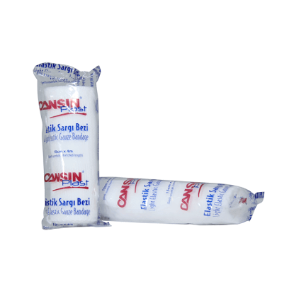 Cansin Plast Light Elastic Gauze Bandage 10cm X 4m