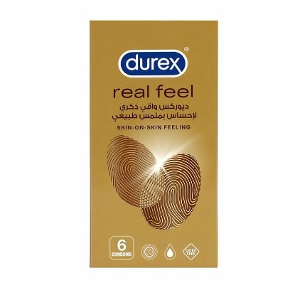 Durex Real Feel 6 Condoms 