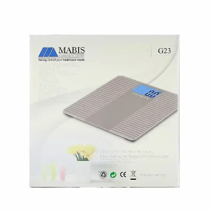 Mabis Glass Electronic Bathroom Scale G23