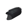 Melo Iko Whitening Black Finger Toothbrush Medium 1 Pc 1