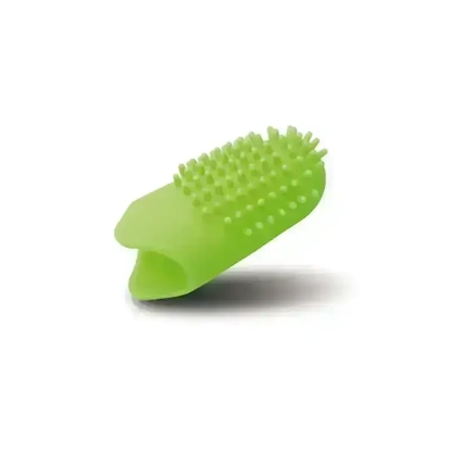 Melo Iko Kids Green Apple Finger Toothbrush 1 Pc 