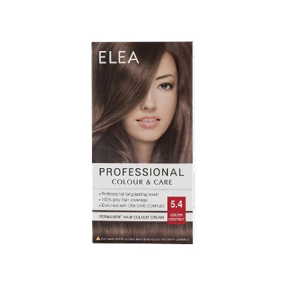 Elea Hair Color Cream 5/4 Golden Chestnut 123 ml