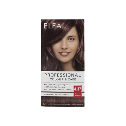 Elea Hair Color Cream 4/37 Velvet Brown 123 ml
