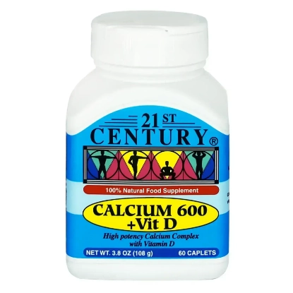 21St Century Calcium 600 Mg 60 tablets