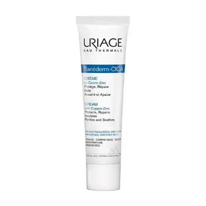 Uriage Bariederm Cica Cream With Cu & Zn 40 ml For Irritated Skin