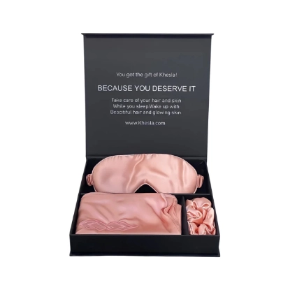 Khesla Sleep Package For Beautiful Hair And Glowing Skin - Pink