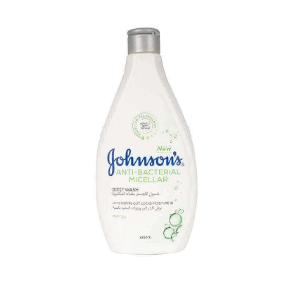 Johnson's Anti-Bacterial Micellar Body Wash Mint 400 ml