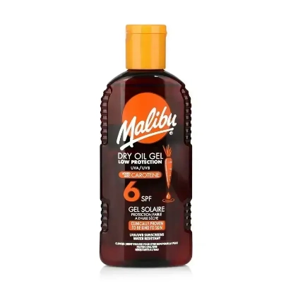 Malibu Dry Oil Gel SPF 6 with Carotene 200 ml 