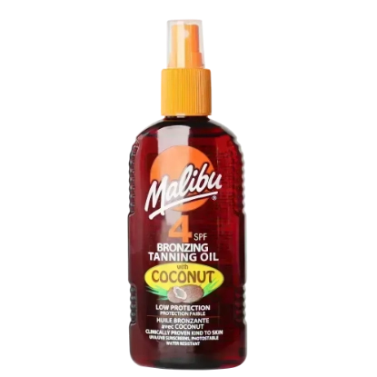 Malibu Bronzing Tanning Oil SPF 15 with Coconut 200 ml 