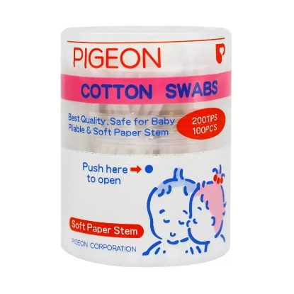 Pigeon Cotton Swabs 100'S  