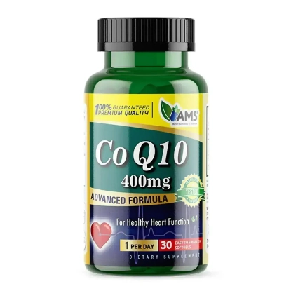 AMS Co Q10 400Mg Caps 30'S For a healthy heart