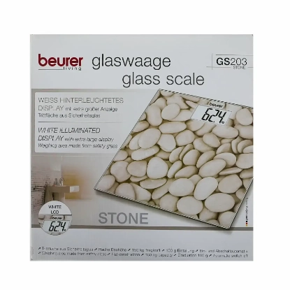 Beurer Glass Scale GS203 Stone