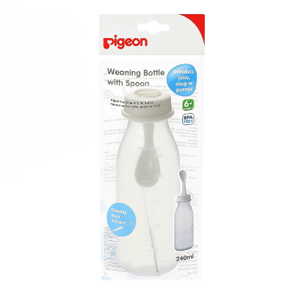Pigeon Weaning Bottle W/Sp 240 mL 329/307 to feed the baby 