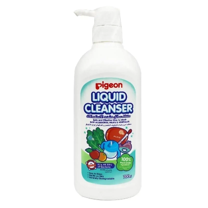 Pigeon Liquid Cleanser W Cap 700 ml or cleansing babies accessories