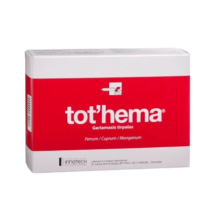 Tothema Ampoules 20'S for iron deficiency 