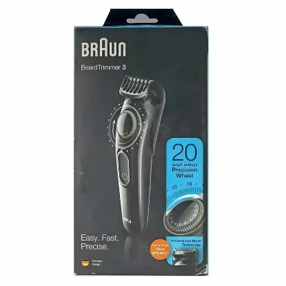 Braun Beard Trimmer 3 Black BT3222