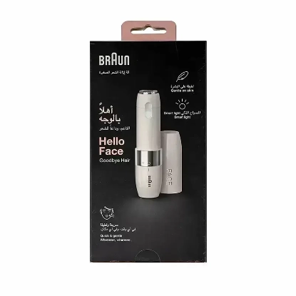 Braun Hello Face Mini Hair Remover White Color FS1000