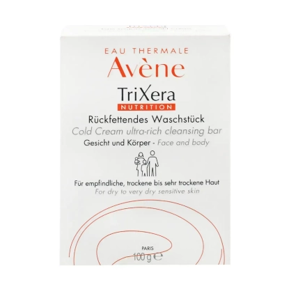Avene Trixera Cold Cream Cleansing Bar 100 g for face and body