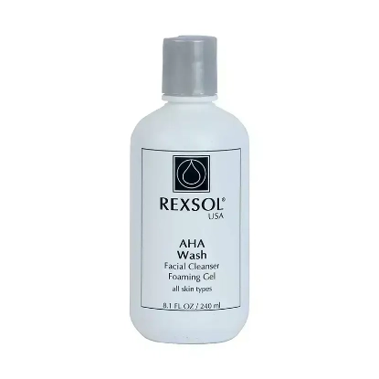Rexsol AHA Wash Facial Cleanser Foaming Gel 240 ml 