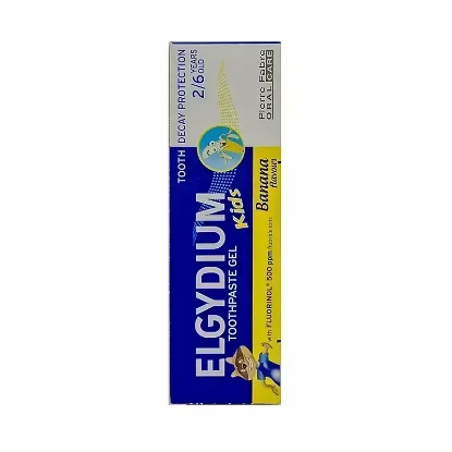 Elgydium Kids 2-6 Years Toothpaste Banana Flavour 50 ml 73811