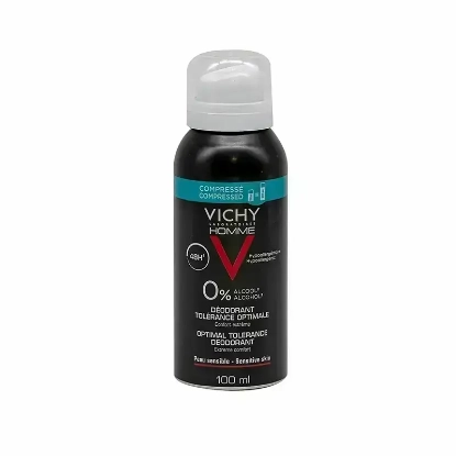 Vichy Homme Deodorant 48H 0% Alcohol Spray 100 ml 