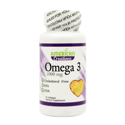 American Creation Omega3 - 1000 mg Softgel 30'S for healthy brain