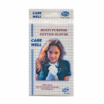 Care Well Cotton Gloves 1 Pair
