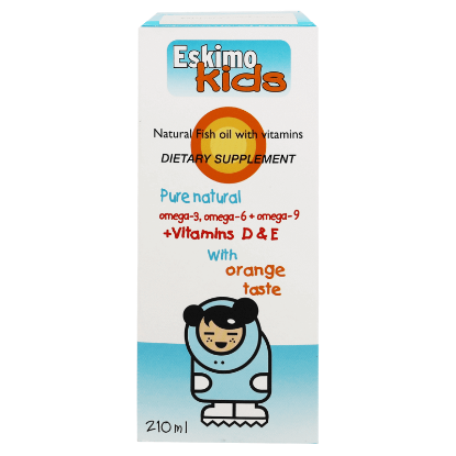 Eskimo Kids Syrup Orange Flavour 210ml