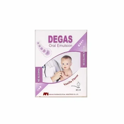 Degas Oral Emulsion Vanilla Flavor 30 ml